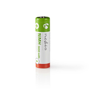 Dobíjecí Ni-MH Baterie AA | 1.2 V | 2 600 mAh | 4 kusy | Blistr