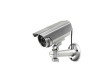 Atrapa Bezpečnostní Kamery | Válcové kamery | IP44 | Stříbrná