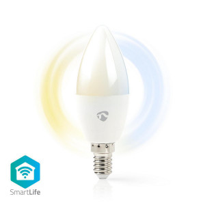 WiFi Chytrá LED Žárovka | Teplá až Studená Bílá | E14