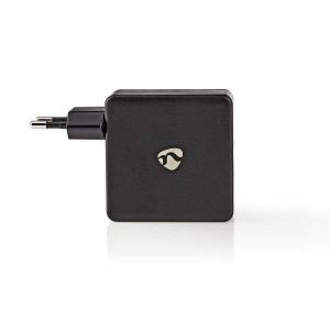 Nástěnná nabíječka | 3,0 A | USB / USB-C | Výkon: 45 W | Černá barva