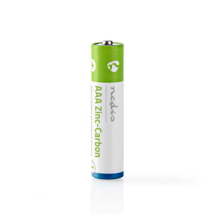 Zinko-Uhlíková Baterie AAA | 1.5 V | 2 kusů