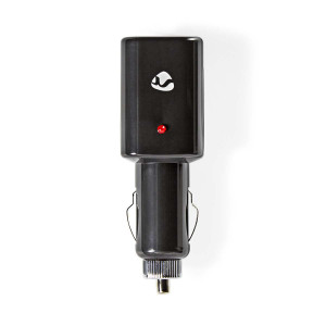 Nabíječka do Auta | 1.0 A | 2 Výstupy | USB | Černá barva