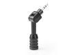 Kabelový Mikrofon | Mini | Zásuvný | 3.5 mm | Černá barva
