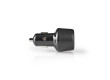 Nabíječka do Auta | 3,0 A | USB (QC 3.0) / USB-C | Výkon: 30 W | Černá barva