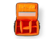 Brašna přes rameno pro kameru | 250 × 210 × 170 mm | 3 Vnitřní kapsy | Černá/Oranžová