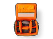 Brašna přes rameno pro kameru | 250 × 210 × 170 mm | 3 Vnitřní kapsy | Černá/Oranžová