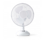 Stolní Ventilátor | Průměr 23 cm | 3 Rychlosti | Funkce Oscilace | Bílá barva