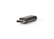 USB 2.0 Adaptér | Typ-C Zástrčka – Micro B Zásuvka | Černá barva
