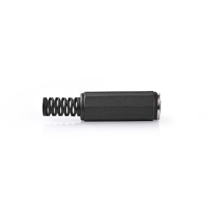 Stereofonní Jack Konektor | 3,5mm Zásuvka | 25 ks | Černá barva