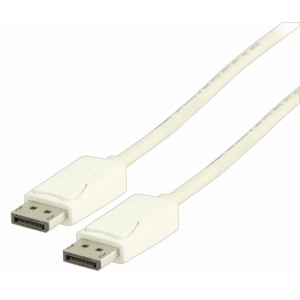 DisplayPort propojovací kabel 1.00 m bílý