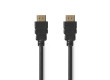 Ultra Vysokorychlostní Kabel HDMI™ | Konektor HDMI™ – Konektor HDMI™ | 1 m | Černý