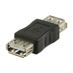 Adaptér USB 2.0, zásuvka USB A – zásuvka USB A