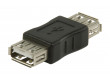 Adaptér USB 2.0, zásuvka USB A – zásuvka USB A