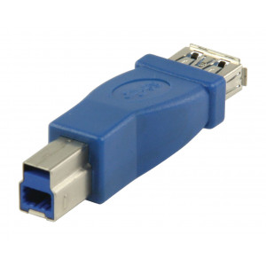 Adaptér USB 3.0, zásuvka USB A – zástrčka USB B