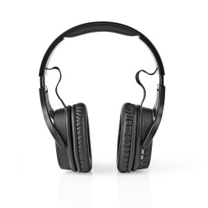 Bezdrátová Sluchátka | DAB+ / FM / Bluetooth® | Přes Uši | Skládací | Cestovní Pouzdro | Černá