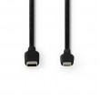 Apple Lightning Cable | Apple Lightning 8-Pin Male - USB-C™ | 1.0 m | Black