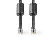 Stereo Audio Cable | 3.5 mm Male - 3.5 mm Male | 5.00 m | Anthracite