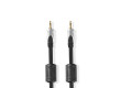 Stereo Audio Cable | 3.5 mm Male - 3.5 mm Male | 5.00 m | Anthracite