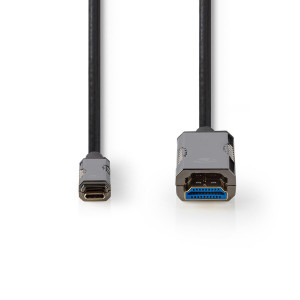 USB Type-C™ Kabel na HDMI™ Kabel | AOC | Type-C™ Zástrčka – HDMI™ Konektor | 10 m | Černý