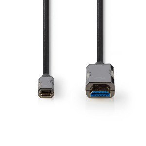 USB Type-C™ Kabel na HDMI™ Kabel | AOC | Type-C™ Zástrčka – HDMI™ Konektor | 20 m | Černý