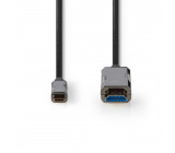 USB Type-C™ Kabel na HDMI™ Kabel | AOC | Type-C™ Zástrčka – HDMI™ Konektor | 30 m | Černý