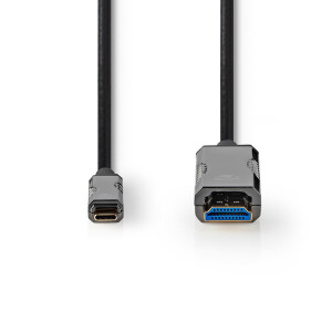 USB Type-C™ Kabel na HDMI™ Kabel | AOC | Type-C™ Zástrčka – HDMI™ Konektor | 5 m | Černý