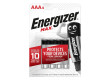 Alkalická Baterie AAA 1.5 V Max 4-Blistr