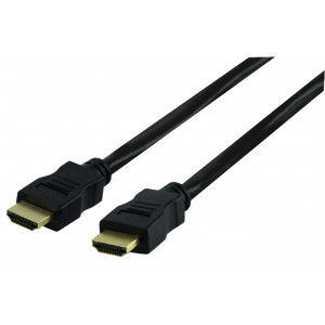 Kabel HDMI-HDMI v.1.3 19pin - 1.5m zlacený