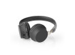 Bluetooth® Sluchátka s Látkovým Povrchem | Na Uši | Výdrž Baterie 10 Hodin | Šedé/Černé