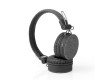Bluetooth® Sluchátka s Látkovým Povrchem | Na Uši | Výdrž Baterie 18 Hodin | Antracitové/Černé