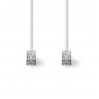Síťový Kabel Cat 8.1 S / FTP | Zástrčka RJ45 na Zástrčku RJ45 | 0,15 m | Bílá
