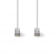 Síťový Kabel Cat 8.1 S / FTP | Zástrčka RJ45 na Zástrčku RJ45 | 0,25 m | Bílá