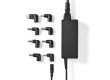 Adaptér pro Notebook | Univerzální – 8 Konektorů | 65 W | Výstup 15–20 V / 4 A (max.)