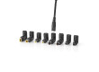 Adaptér pro Notebook | Univerzální – 8 Konektorů | 90 W | Výstup 15–20 V / 6 A (max.)