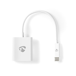 USB Type-C Adapter Cable | Type-C Male - VGA Female | 0.2 m | White