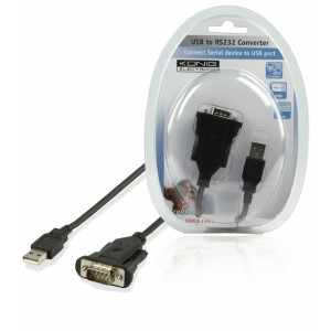 König převodní kabel USB na sériové rozhraní, délka 1.80 m.