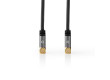 Koaxiální Kabel 100 dB | IEC (Koaxiální) Zástrčka – IEC (Koaxiální) Zásuvka | Kovově Šedý | Opletený Kabel