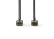 Ultra Vysokorychlostní HDMI Kabel | HDMI™ Konektor – HDMI™ Konektor | Kovově Šedý | Opletený Kabel