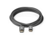 Vysokorychlostní HDMI™ Kabel s Ethernetem | HDMI™ Konektor – HDMI™ Mini Konektor | Kovově Šedý | Opletený Kabel