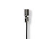Kabelový Mikrofon | Připínací | Klopový mikrofon | 3,5 mm | Kovový
