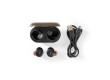 Plně Bezdrátová Bluetooth® Sluchátka | 4 Hodiny Přehrávání | Hlasové Ovládání | Nabíjecí Pouzdro | Černá