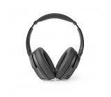 Over-Ear Bluetooth Headphones | 24 Hours Playtime | 25 dB Noise Cancelling | Fast Charging | Black