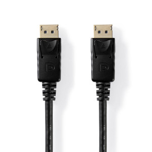 DisplayPort 1.4 Kabel | DisplayPort Zástrčka | DisplayPort Zástrčka | 3,0 m | Černý