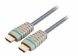 High Speed HDMI Kabel s Ethernetem HDMI Konektor - HDMI Konektor 3.00 m Modrá