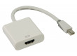 Kabel Mini DisplayPort Mini DisplayPort Zástrčka - HDMI Zásuvka 0.20 m Bílá
