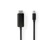 Mini DisplayPort - HDMI™ Kabel | Mini DisplayPort Zástrčka - HDMI™ Zástrčka | 2 m | Černý