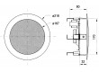 HiFi stropní reproduktor 17 cm (6.5