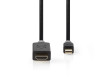 Mini DisplayPort - HDMI™ Kabel | Mini DisplayPort Zástrčka - HDMI™ Zástrčka | 2 m | Antracitový