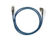 USB 2.0 Kabel | Zástrčka Type-C™ - Zástrčka Type-C™ | Herní Konektor 180 ° | 1 m | Kulatý | Opletený | Černo-modrý
