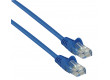 Patch kabel UTP CAT 6, 0,5 m, modrý
